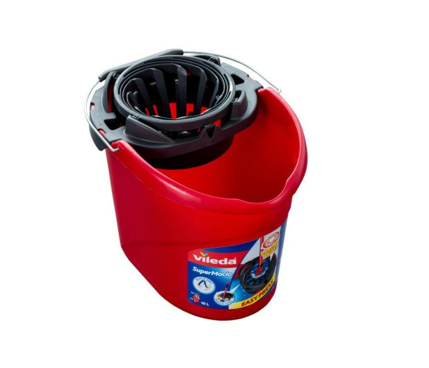 VILEDA Wiadro Super z wyciskaczem do mopa - 393239 - zdjęcie
